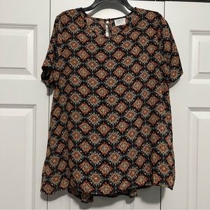 Sienna Sky Blouse Size Large
